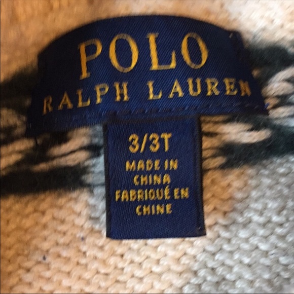 ❌SOLD❌ Ralph Lauren toddler holiday sweater - Picture 3 of 3